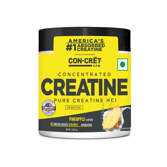 CON-CRĒT® Pure Creatine HCl Powder - Pineapple