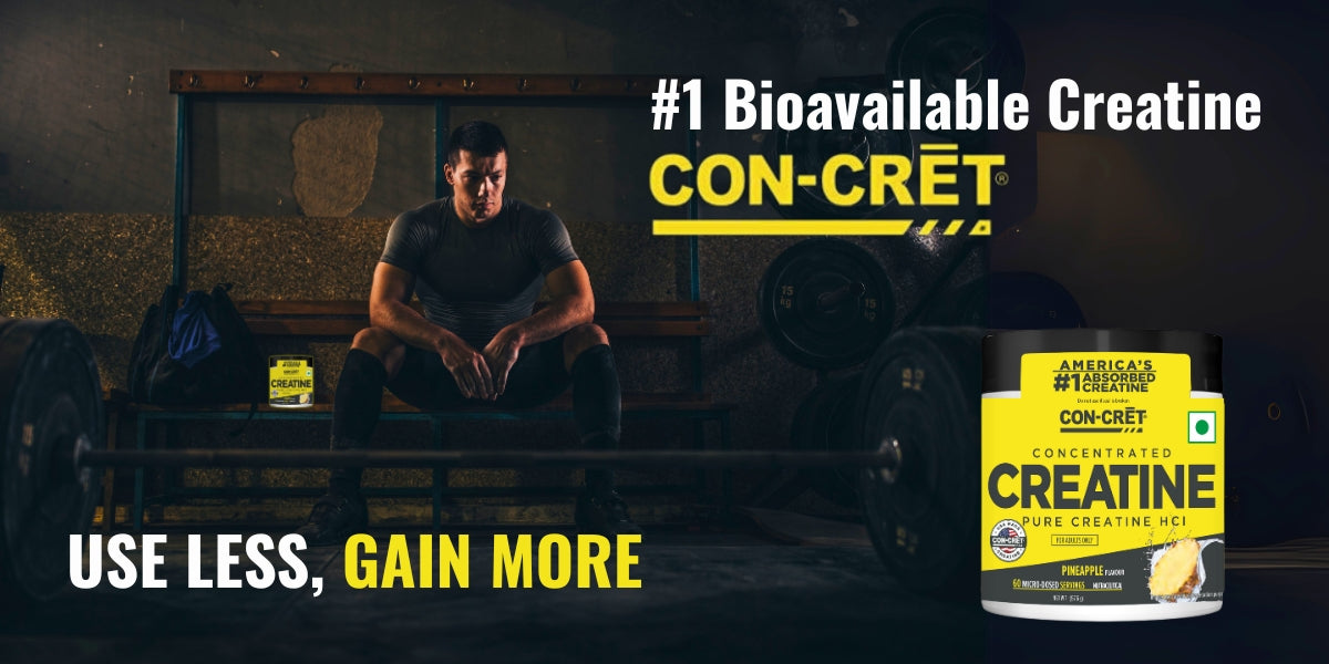 Load video: #1 Bioavailable Creatine - CON-CRET creatine powder